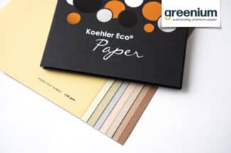 Koehler Paper in Greiz vertreibt seine Premium-Recyclingpapiere in Zukunft unter neuem Markennamen "Greenium".