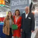 Vertriebspartner seit der drupa 2024: Helmar Schmidt und Zechini (vertreten durch Giulia Zechini, Monica Bernasconi und Jens Liebetreu)