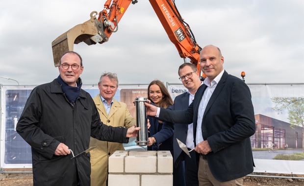 The foundation stone has been laid for the Epson Experience Center in Neuss › Print.de