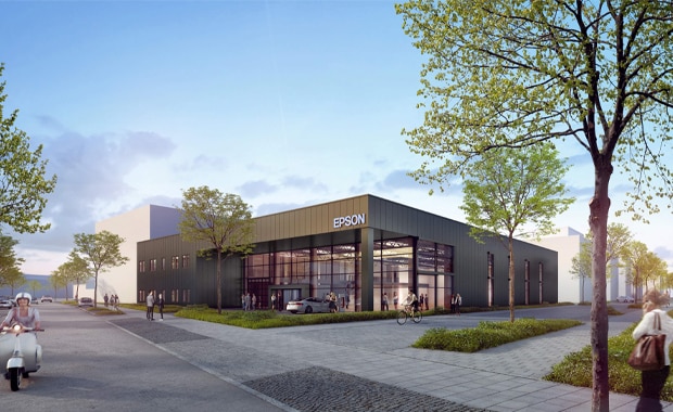 The foundation stone has been laid for the Epson Experience Center in Neuss › Print.de