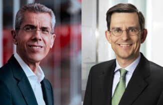 Neu im Beirat der akf bank: Dr. Michael Diederich und Dr. Stefan Schmittmann (v.l.).