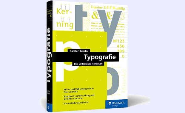 Neuerscheinung: das Grundlagenwerk zur Typografie aus dem Rheinwerk-Verlag (2024)